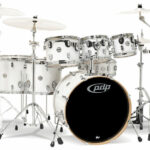 DW PDP CM7 Rock Pearlescent White 2