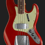 Fender 64 Jazz Bass Relic Dakota Red 5