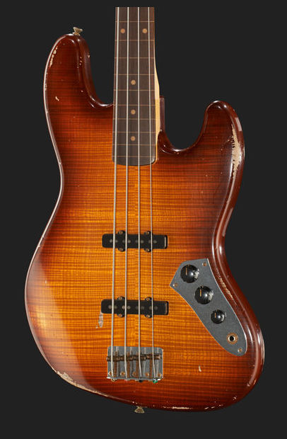 Fender 64 Jazz Bass Fretless BOD MBDG