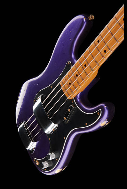Fender 70 P-Bass Relic Purple