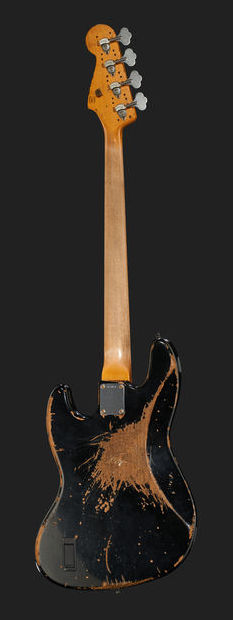Fender 64 Jazz Bass Hvy Relic BLK