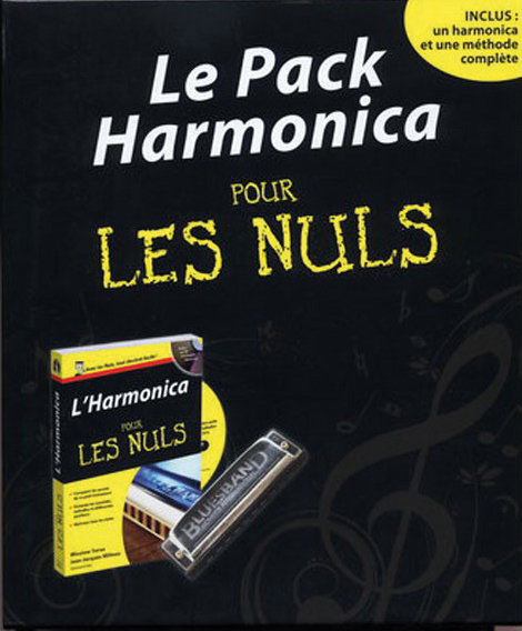 Yerxa/milteau - L'harmonica Pour Les Nuls - Pack Harmonica Hohner Blues Band C Do...