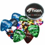 Tiger-GAC14-12-Mdiators-pour-Guitare-avec-bote-0