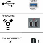 port/sortie usb 2 et 3 firewire thunderbolt