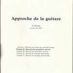 Partitions-classique-LEmpreinte-mlodique-SANS-A-APPROCHE-DE-LA-GUITARE-VOL2-Guitare-0