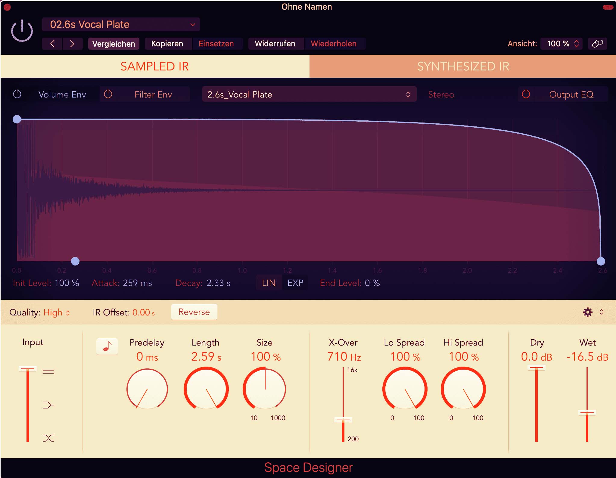 Logic Pro Space Designer