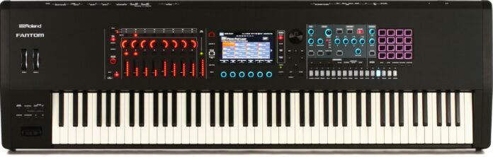 Clavier pour station de travail musicale Roland FANTOM-8
