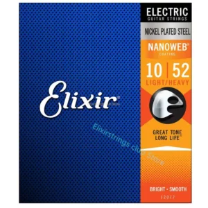 Elixir 12052 – cordes pour guitare électrique - Tirant 10-52