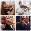 Colophane naturelle de Faible Poussière pour Violon, Alto et Violoncelle - Ensemble de 2 Pièces avec Étui - Fansjoy 🎻 – Image 7